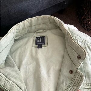 GAP Mint Green Casual Jacket